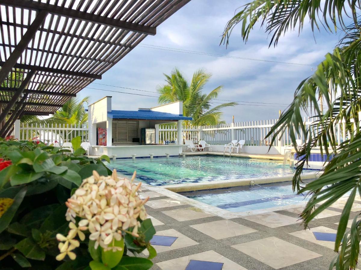 Blue Apartahotel Covenas Bagian luar foto
