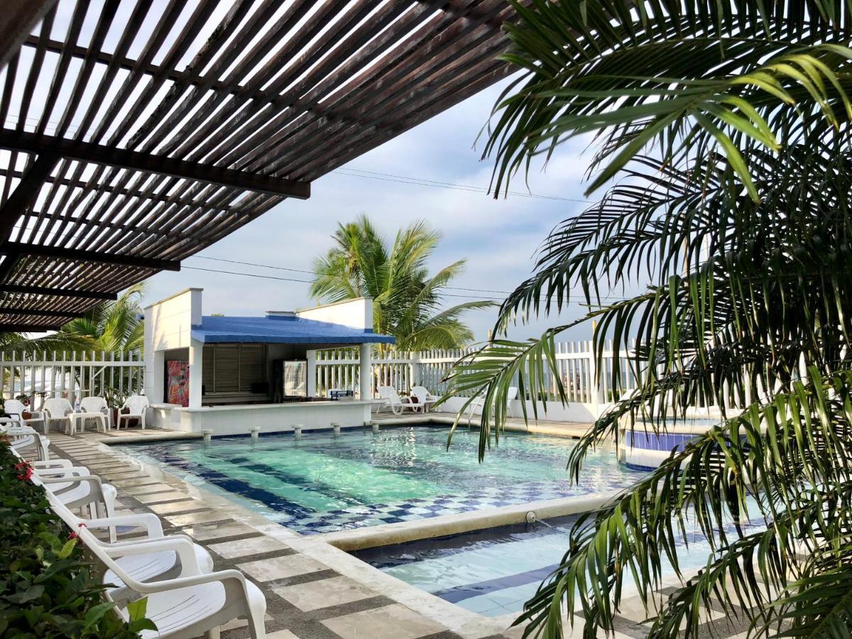 Blue Apartahotel Covenas Bagian luar foto